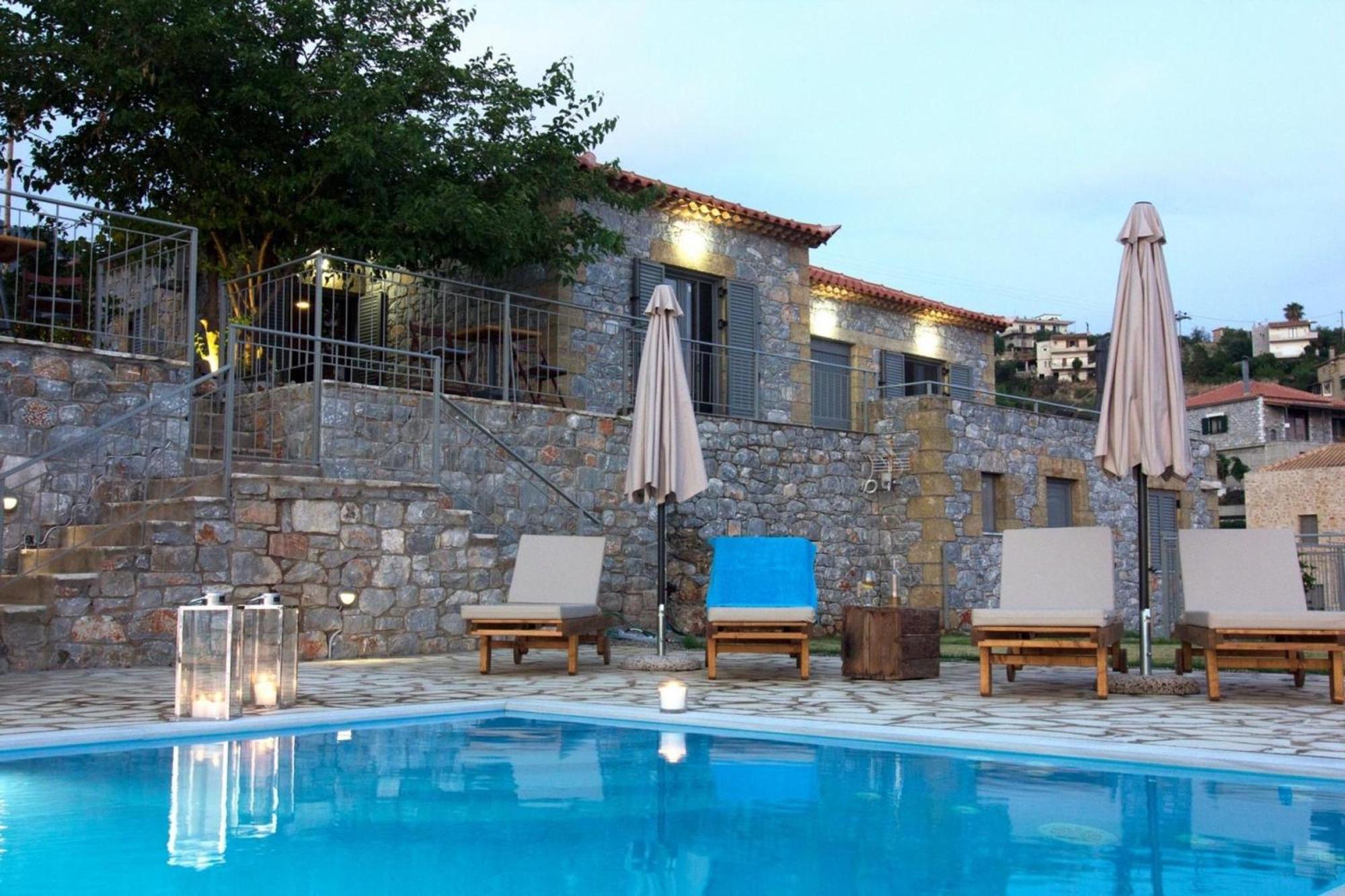 Elsa Villa By Elrin Villas Mani Neokhorion  Εξωτερικό φωτογραφία